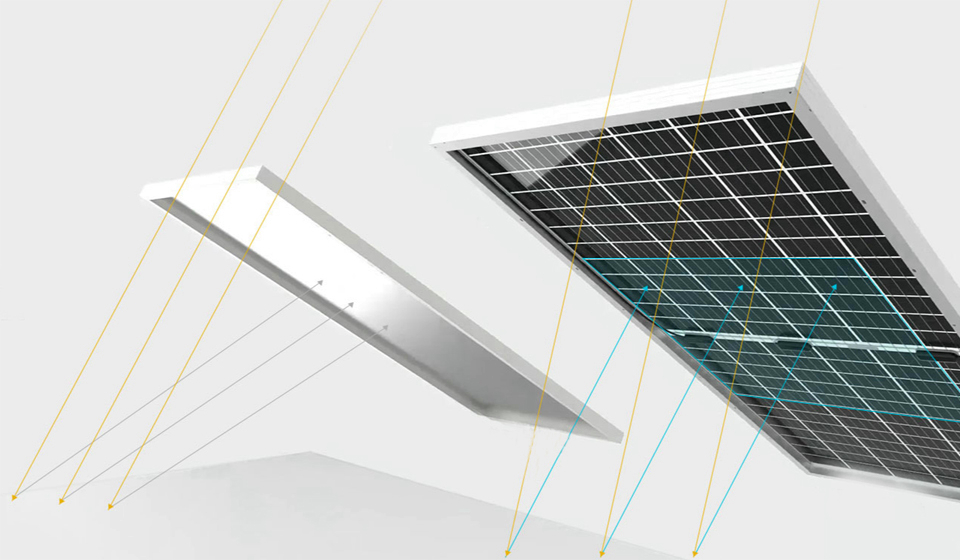 Teknologi bifacial untuk performa energi
